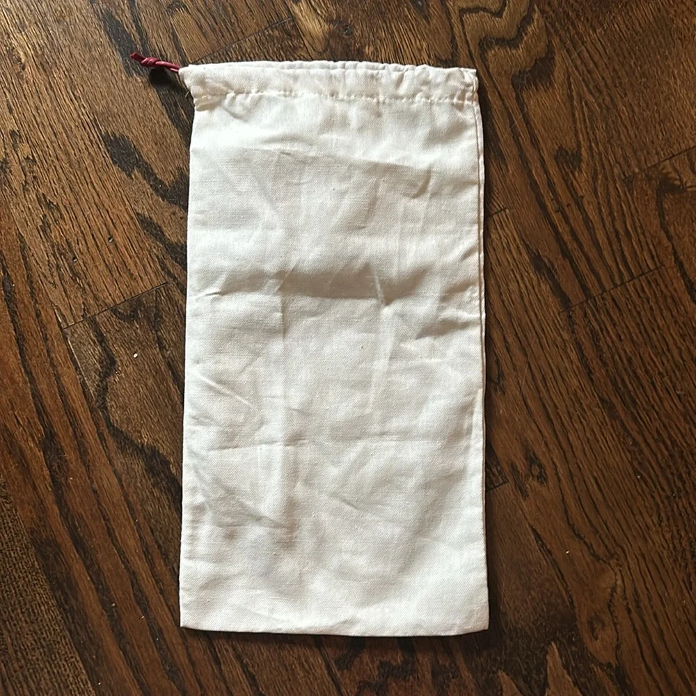 Salvatore Ferragamo logo dust bag shoe carrier 8.5 x 16in